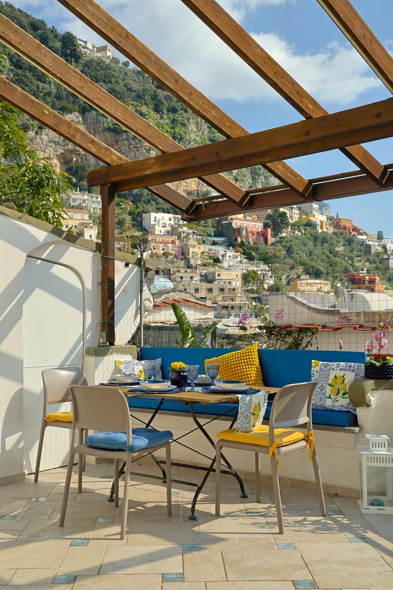 Casa Flavia Positano Center - 5 Minutes To Beach And 4 Air Conditioning 외부 사진