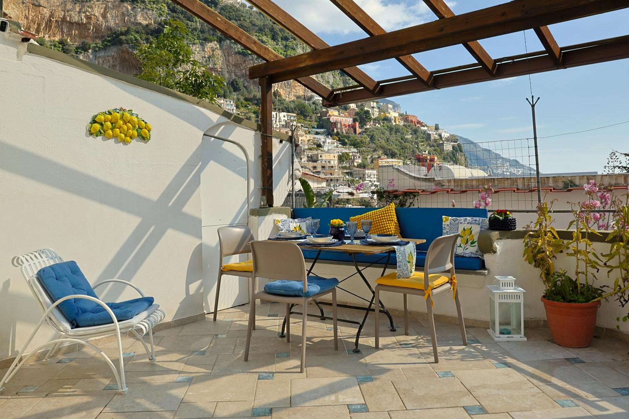 Casa Flavia Positano Center - 5 Minutes To Beach And 4 Air Conditioning 외부 사진